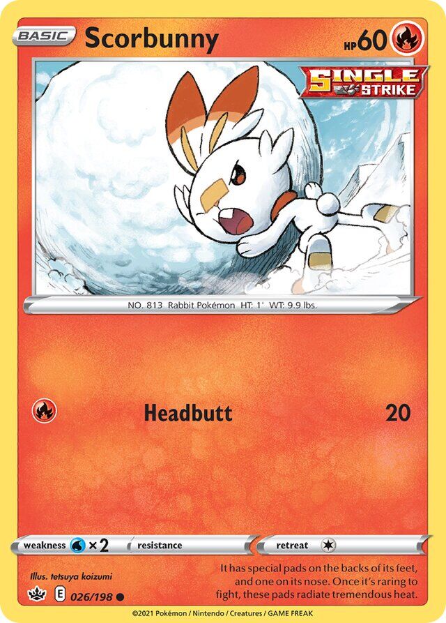 Scorbunny 026/198 Normal/Common