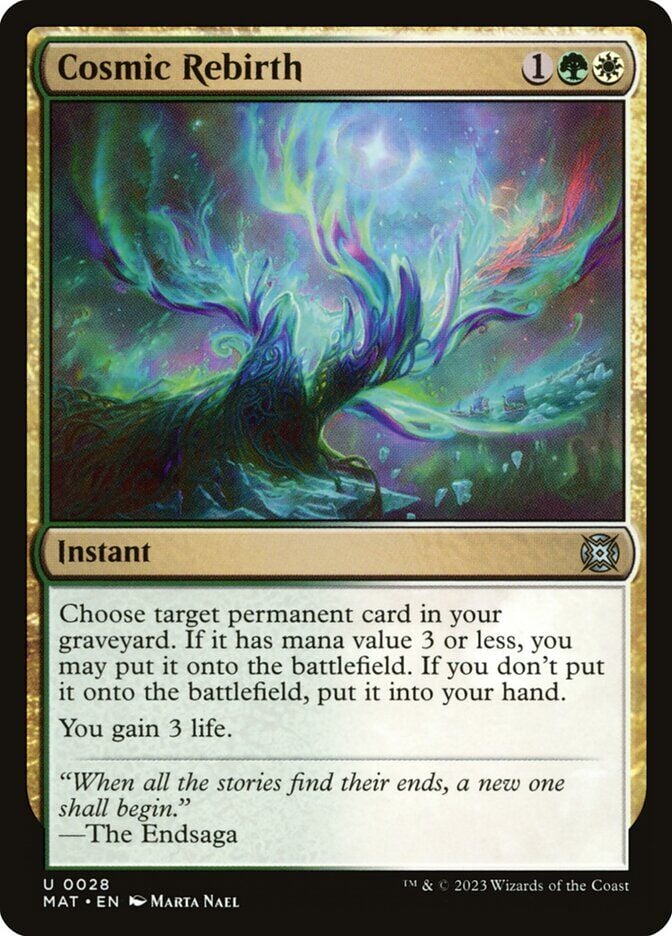 Cosmic Rebirth (Foil)