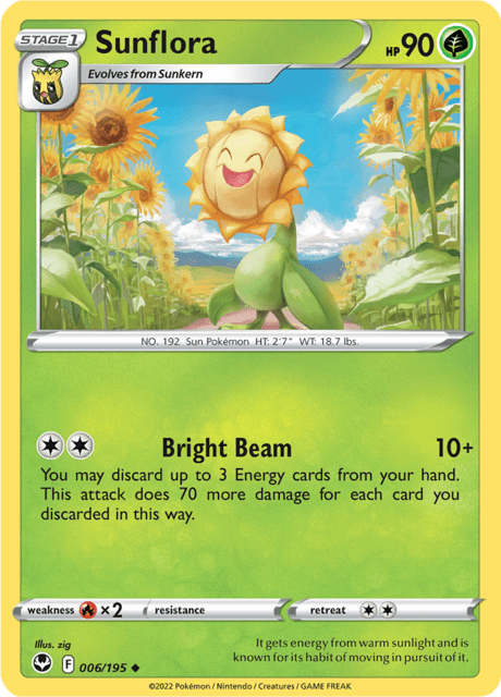 Sunflora 006/195 Normal/Uncommon