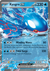 Kyogre ex 178 Holofoil/Promo