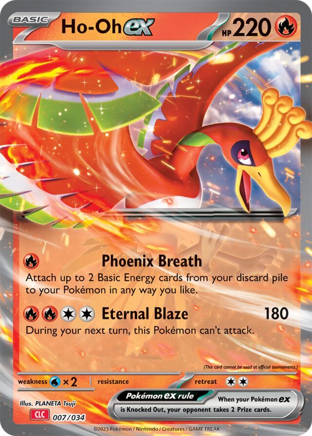 Ho-Oh ex 007/034 Holofoil