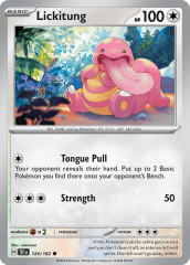Lickitung 124/162 Reverse Holofoil/Common