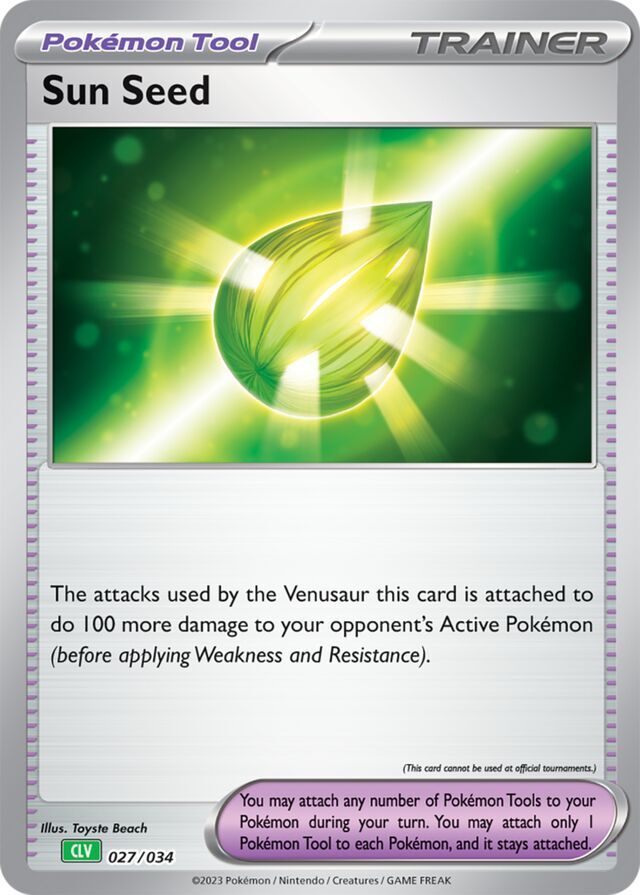 Sun Seed 027/034 Holofoil