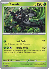 Zarude 011/191 Holofoil/Rare