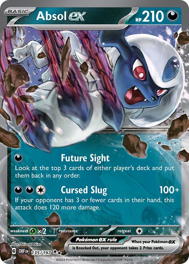 Absol ex 135/197 Holofoil/Double Rare