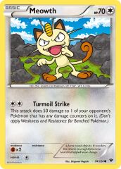 Meowth 74/124 Normal/Common