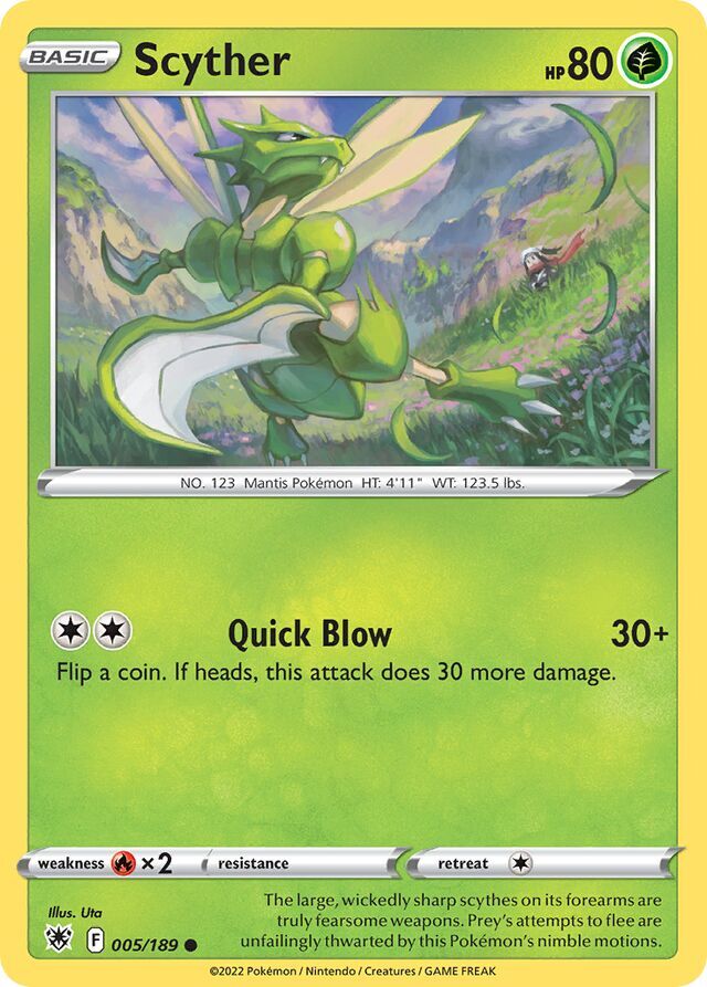 Scyther 005/189 Normal/Common
