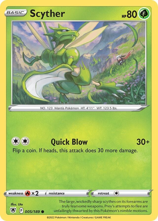Scyther 005/189 Normal/Common