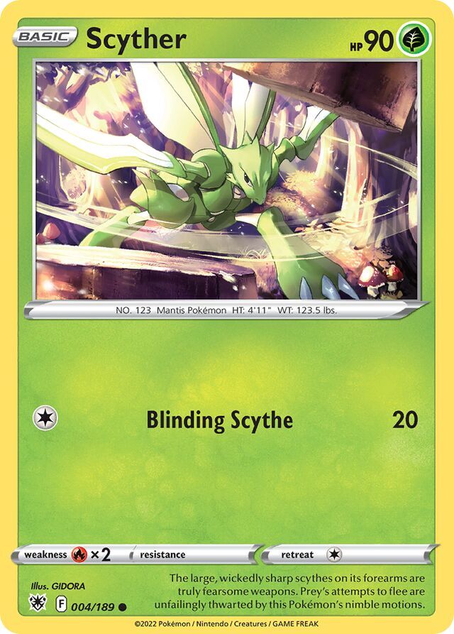 Scyther 004/189 Normal/Common