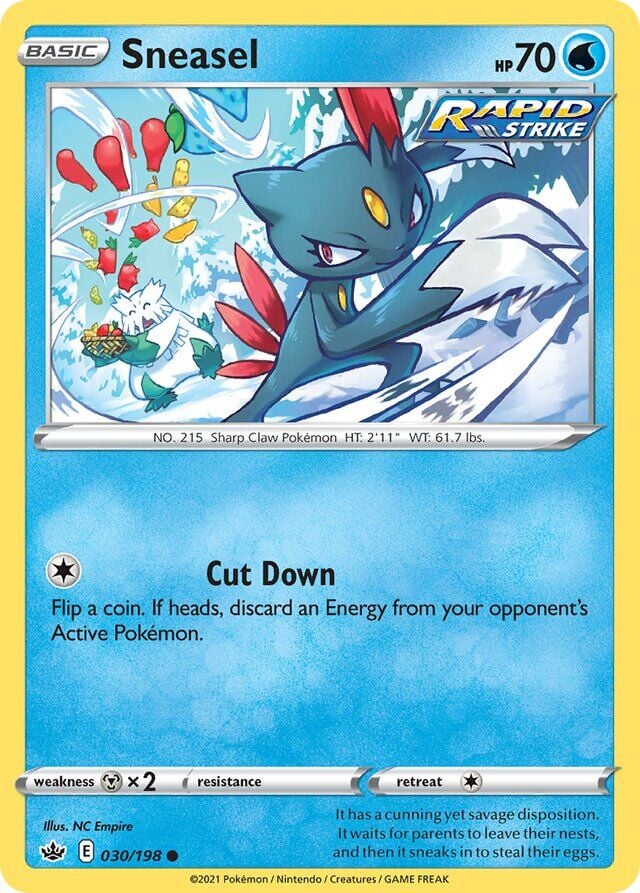 Sneasel 030/198 Reverse Holofoil/Common