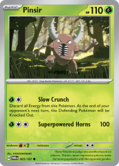 Pinsir 003/167 Reverse Holofoil/Common
