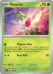 Shaymin 013/162 Normal/Uncommon