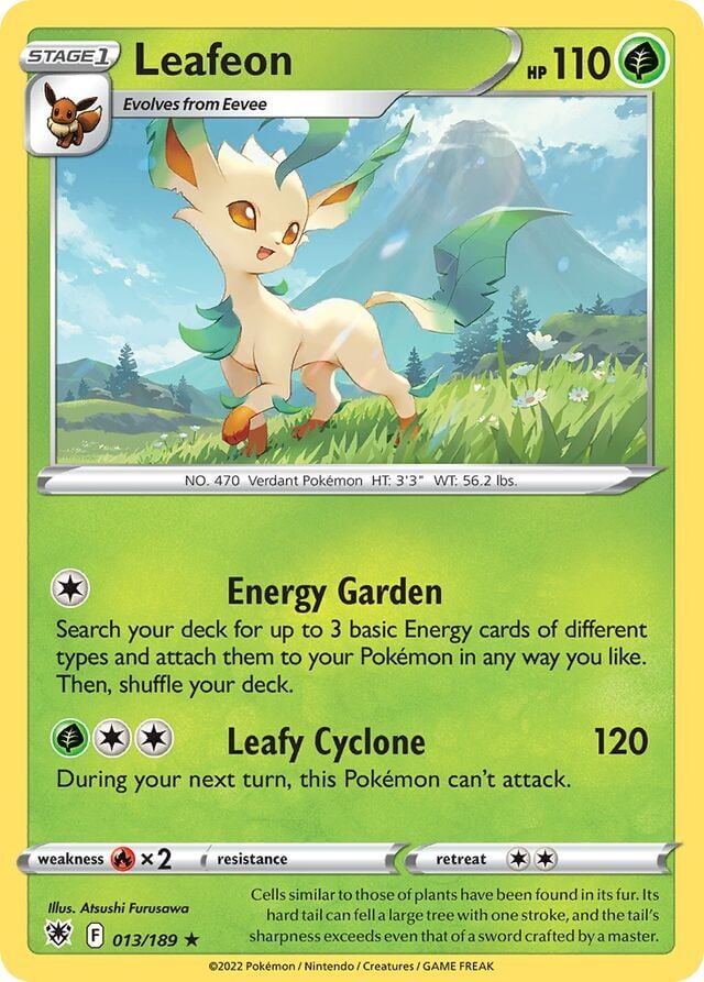 Leafeon 013/189 Normal/Rare
