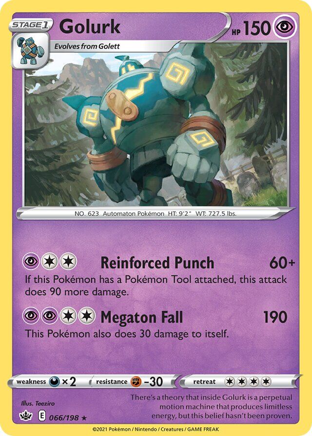 Golurk 066/198 Normal/Rare