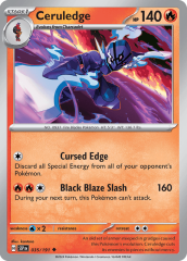 Ceruledge 035/191 Reverse Holofoil/Uncommon