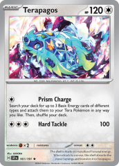 Terapagos 161/191 Holofoil/Rare