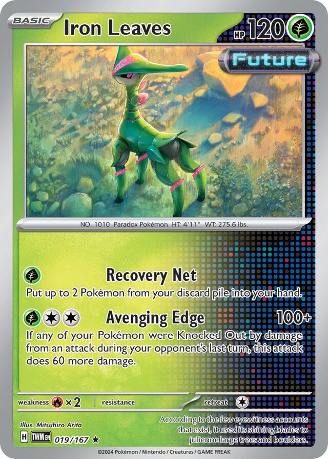 Iron Leaves 019/167 Holofoil/Rare