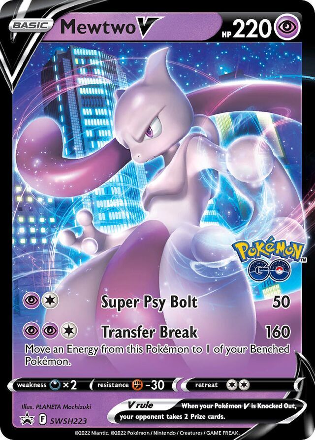 Mewtwo V SWSH223/Promo