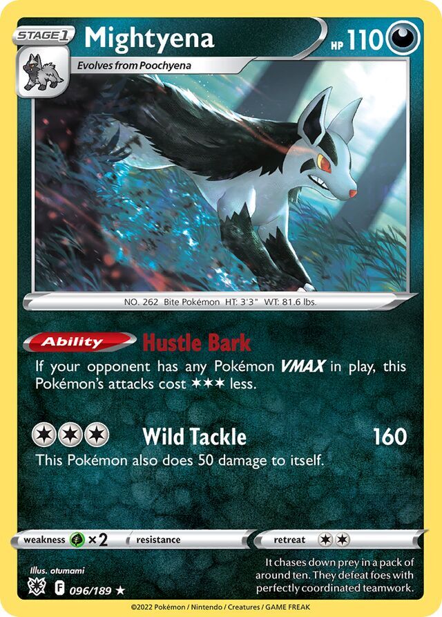 Mightyena 096/189 Normal/Rare