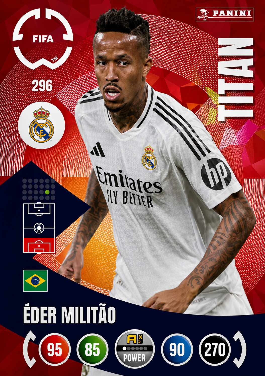 Eder Militao #296 Titan