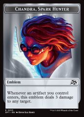 Chandra, Spark Hunter // Vehicle - Double Sided Token