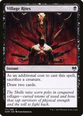 Village Rites (Nonfoil)