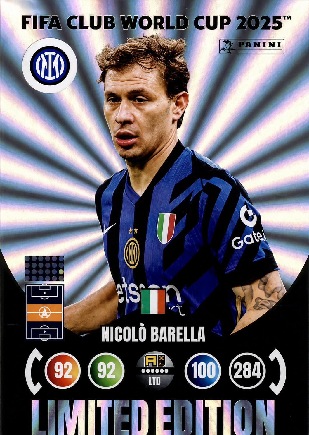 Nicolo Barella - Limited Edition (Holo)
