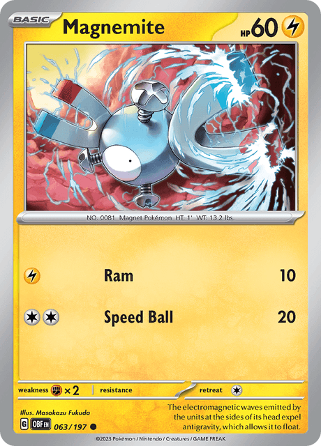Magnemite 063/197 Normal/Common