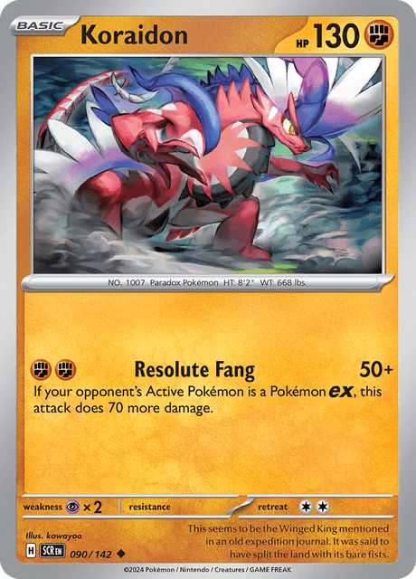 Koraidon 090/142 Normal/Uncommon
