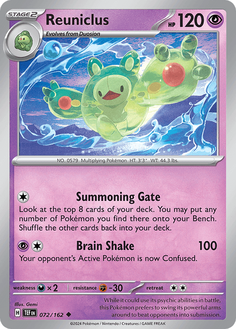 Reuniclus 072/162 Normal/Uncommon
