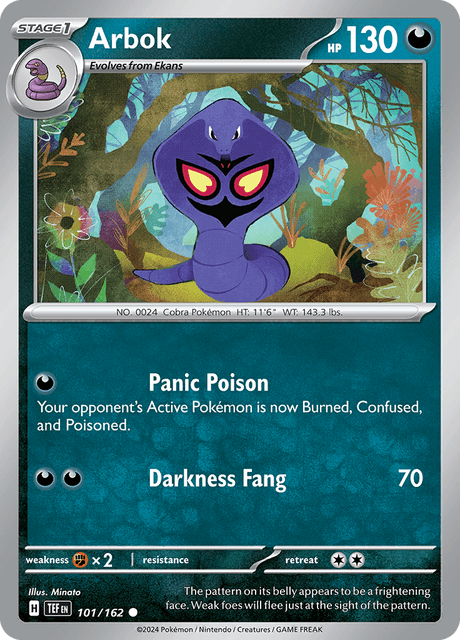 Arbok 101/162 Normal/Common