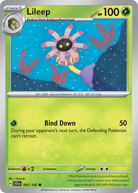 Lileep 005/142 Reverse Holofoil/Common