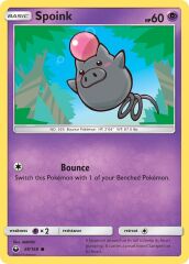 Spoink 59/168 Reverse Holofoil/Common