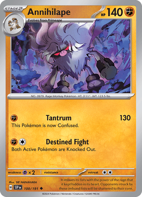 Annihilape 100/191 Normal/Uncommon
