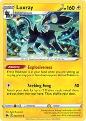 Luxray 044/159 Reverse Holofoil/Rare