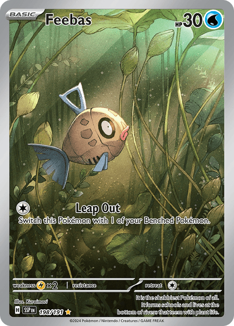 Feebas 198/191 Holofoil/Illustration Rare