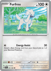 Furfrou 051/064 Reverse Holofoil/Common