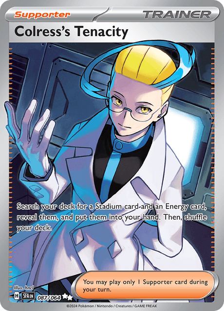 Colress's Tenacity 087/064 Holofoil/Ultra Rare