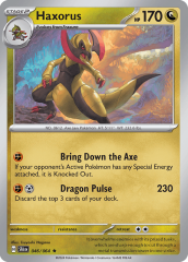 Haxorus 046/064 Holofoil/Rare