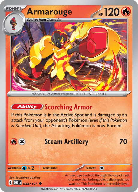 Armarouge 044/197 Normal/Uncommon