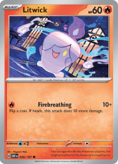 Litwick 036/197 Reverse Holofoil/Common