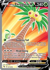 Alolan Exeggutor V 071/078 Full Art/Ultra Rare