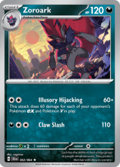 Zoroark 032/064 Reverse Holofoil/Rare