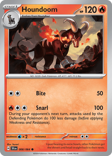 Houndoom 008/064 Normal/Common
