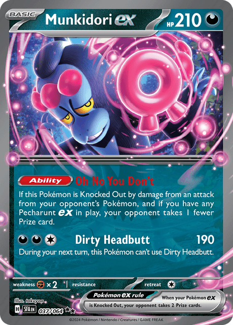 Munkidori ex 037/064 Holofoil/Double Rare