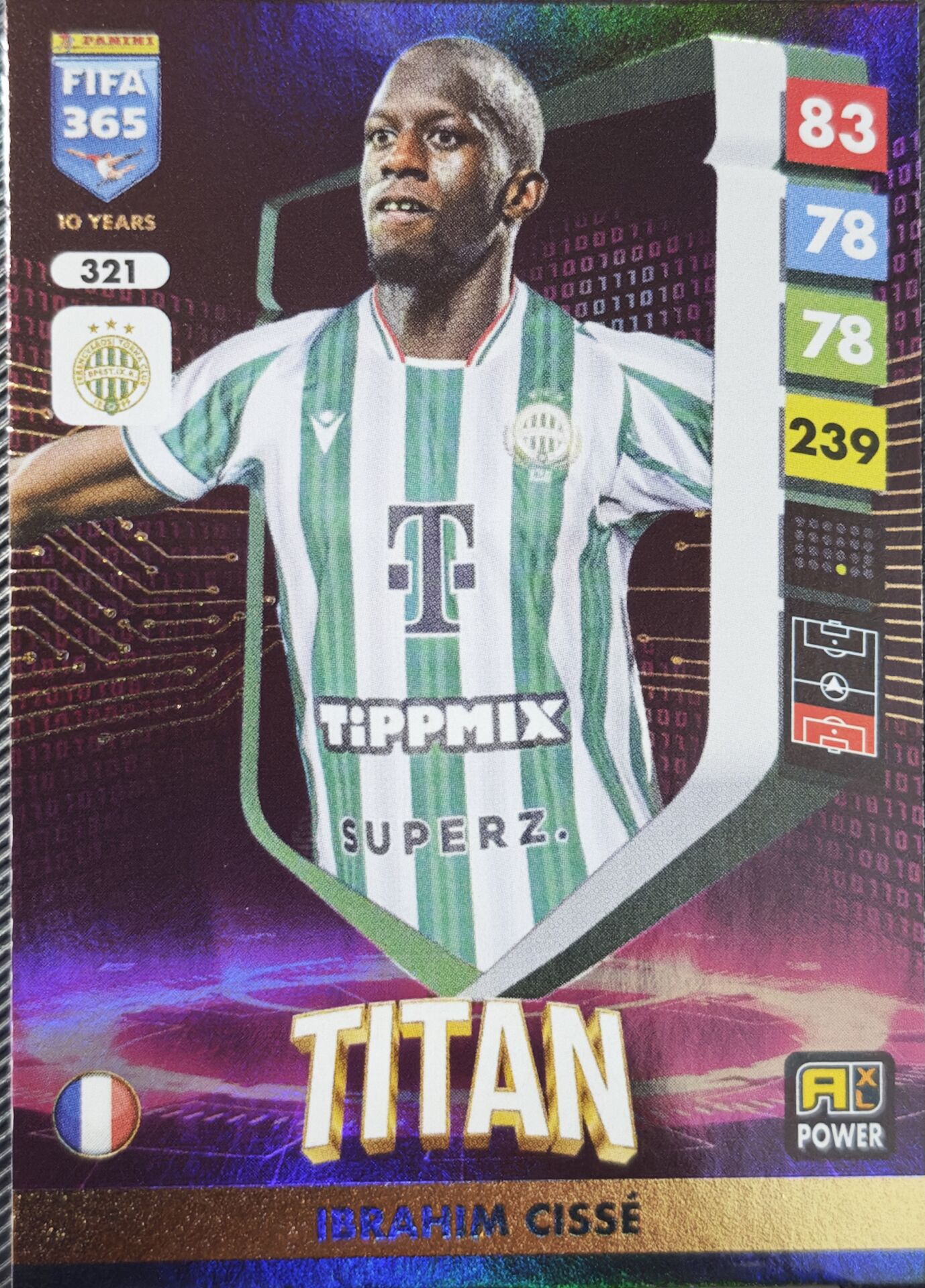 Ibrahim Cisse #321 Titan