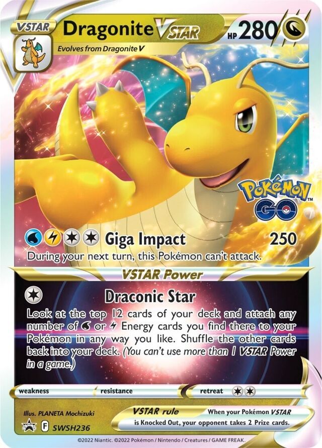 Dragonite VSTAR SWSH236 Holofoil/Promo