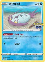 Wimpod 025/078 Reverse Holofoil/Common