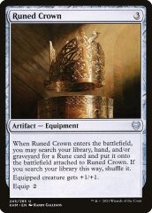Runed Crown (Nonfoil)