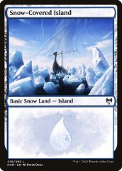 Snow-Covered Island